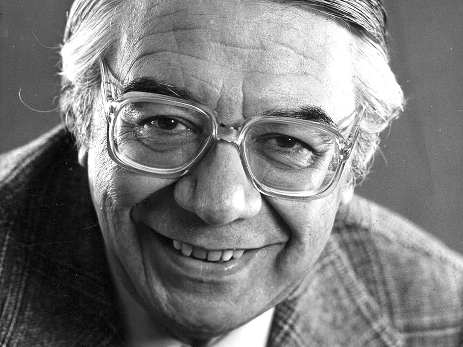 Ariel Ramírez, el compositor de Misa Criolla, que llegó a vender más de diez millones de copias.