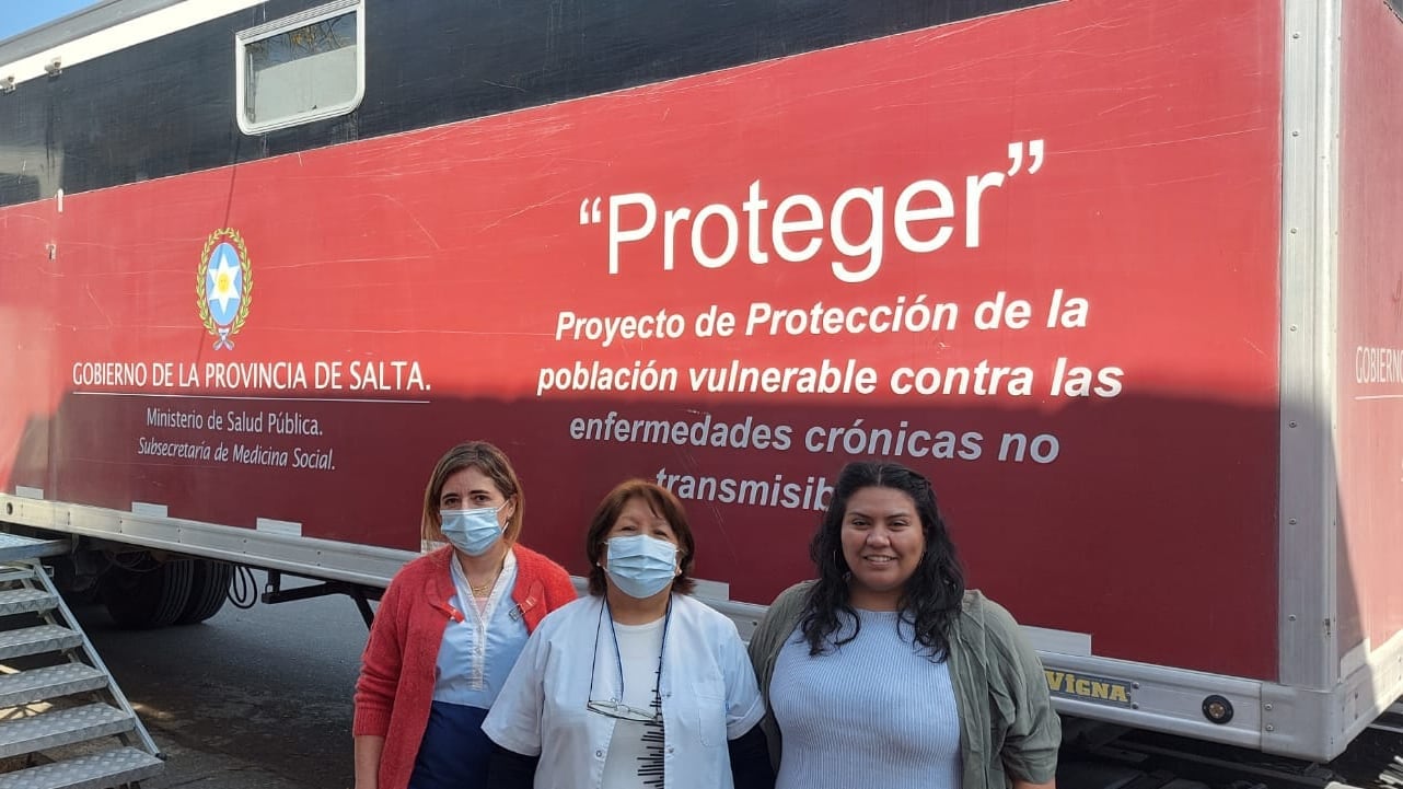 La concejala Moira Dantur, en funciones de intendencia. 