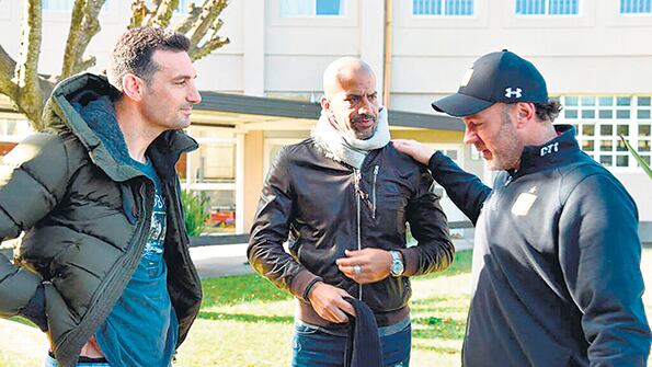 Scaloni estuvo en Estudiantes.