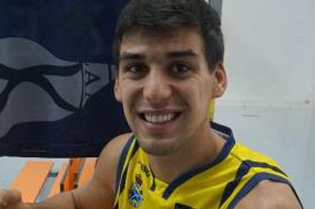 Facundo Corvalán, primer deportista argentino con coronavirus.