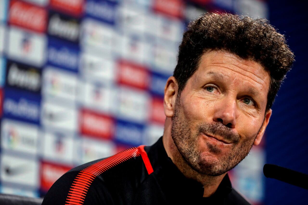 Diego Simeone, DT de Atlético de Madrid
