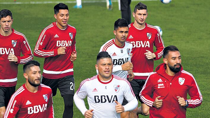 River trabajó de cara al debut del domingo, ante Temperley.
