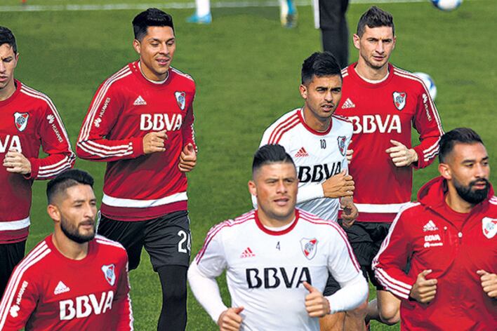 River trabajó de cara al debut del domingo, ante Temperley.
