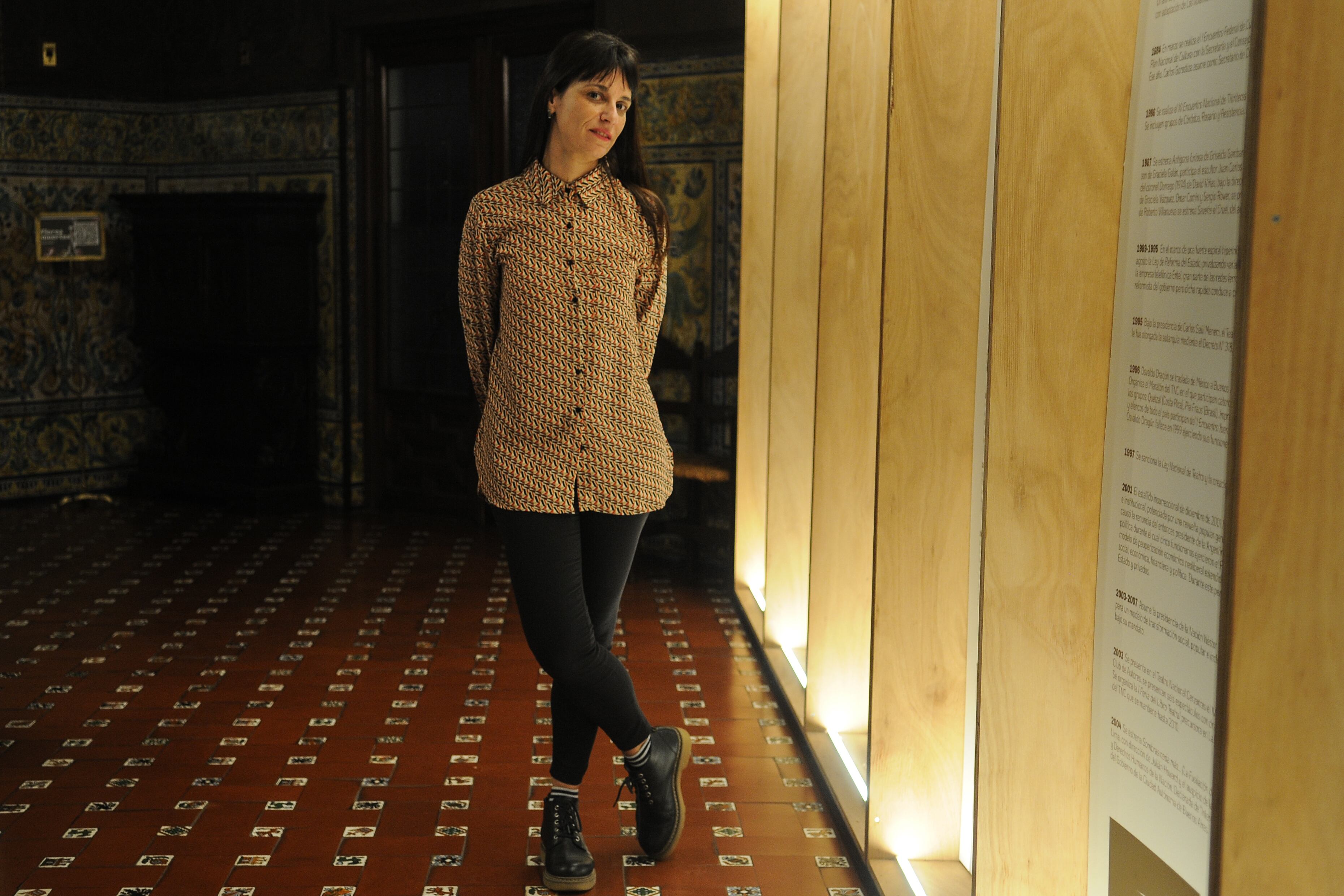 La creación de Villamil puede verse de jueves a domingos a las 21 en la sala Orestes Caviglia.