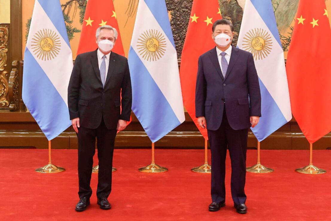 En su última visita a China, Alberto Fernández estuvo con Xi Jinping.