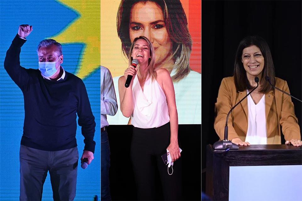 Lewandowski, Losada y García, candidatos que compiten en la general.