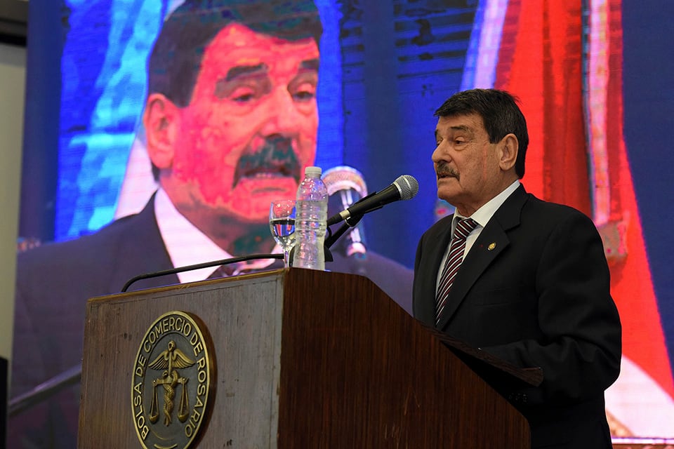 Padoan fue presidente de la Bolsa de Comercio de Rosario