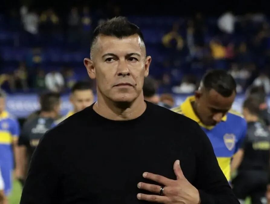Jorge Almirón, entrenador de Boca.
