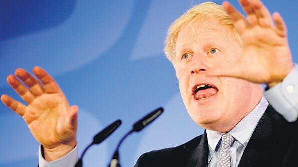 Johnson fue intendente de Londres y canciller del reino, y siempre se lució por comentarios inesperados.