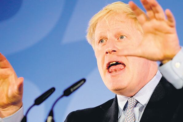 Johnson fue intendente de Londres y canciller del reino, y siempre se lució por comentarios inesperados.