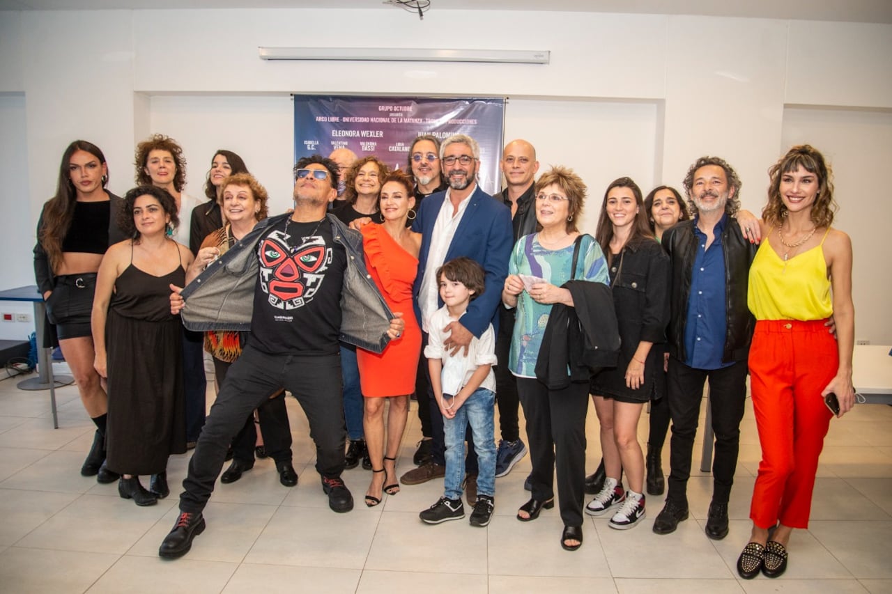 El equipo se reunió para la primera proyección del film que se estrena este jueves.