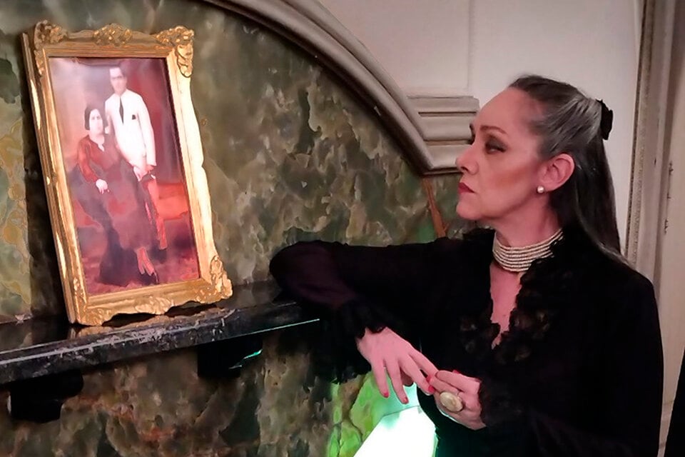 Andrea Fiorino en Un dia de poder, su última creación.