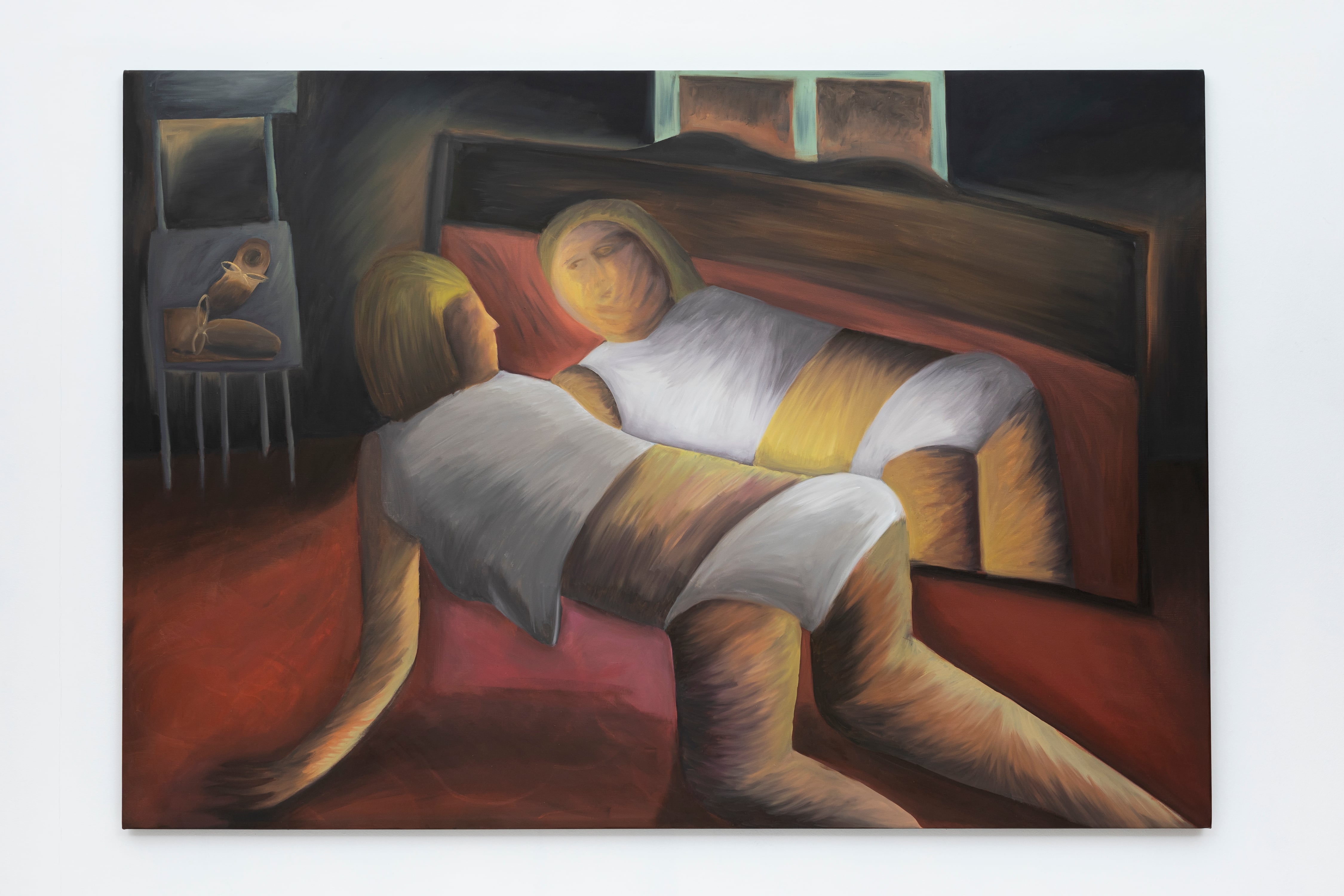 Una de las obras de la muestra de Valenti.