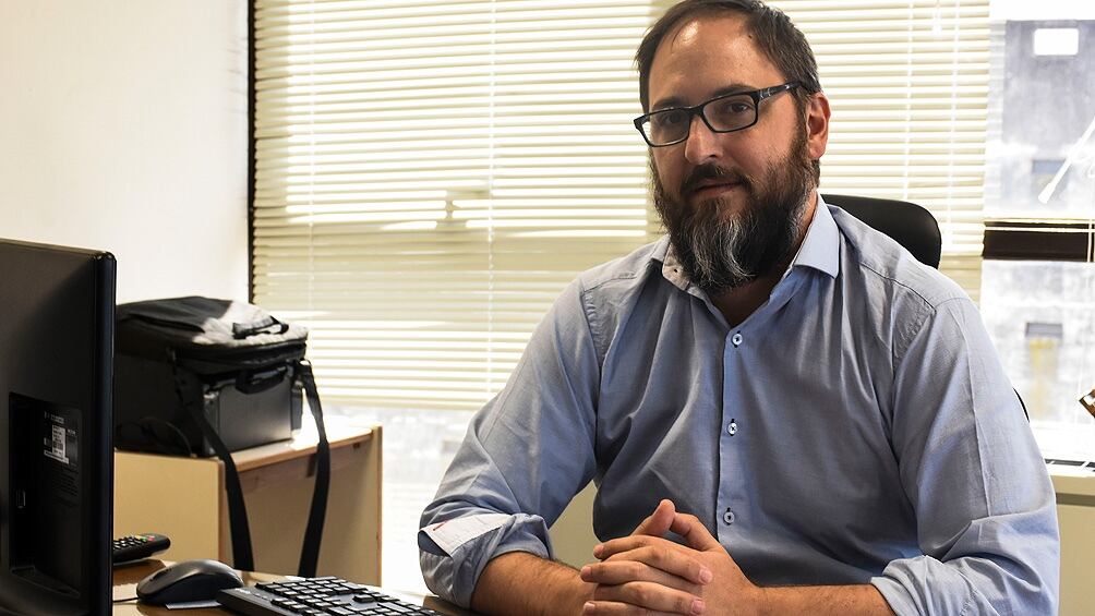 Gastón Ghioni, subsecretario de Energía de la Provincia. 