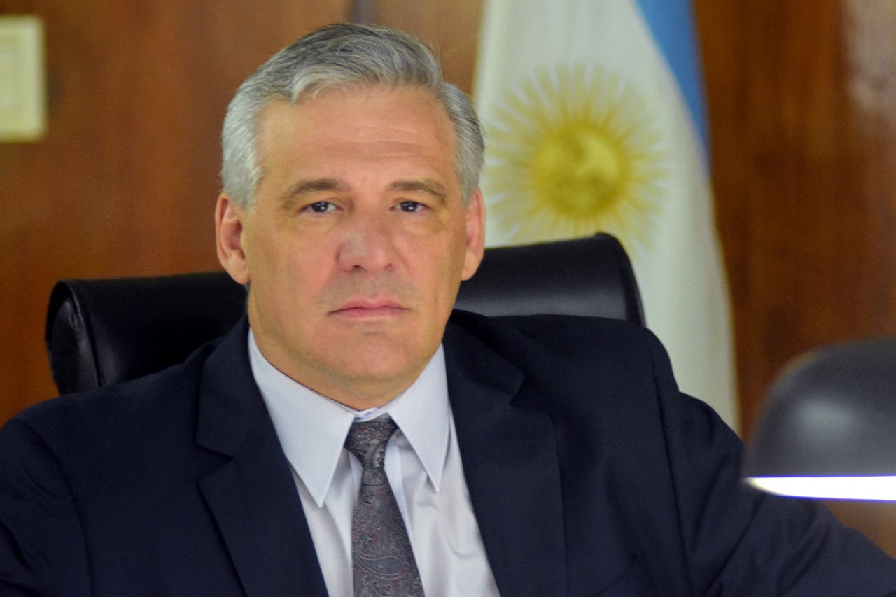 El momento en que Carbajal hizo el gesto insultante que él mismo difundió. 