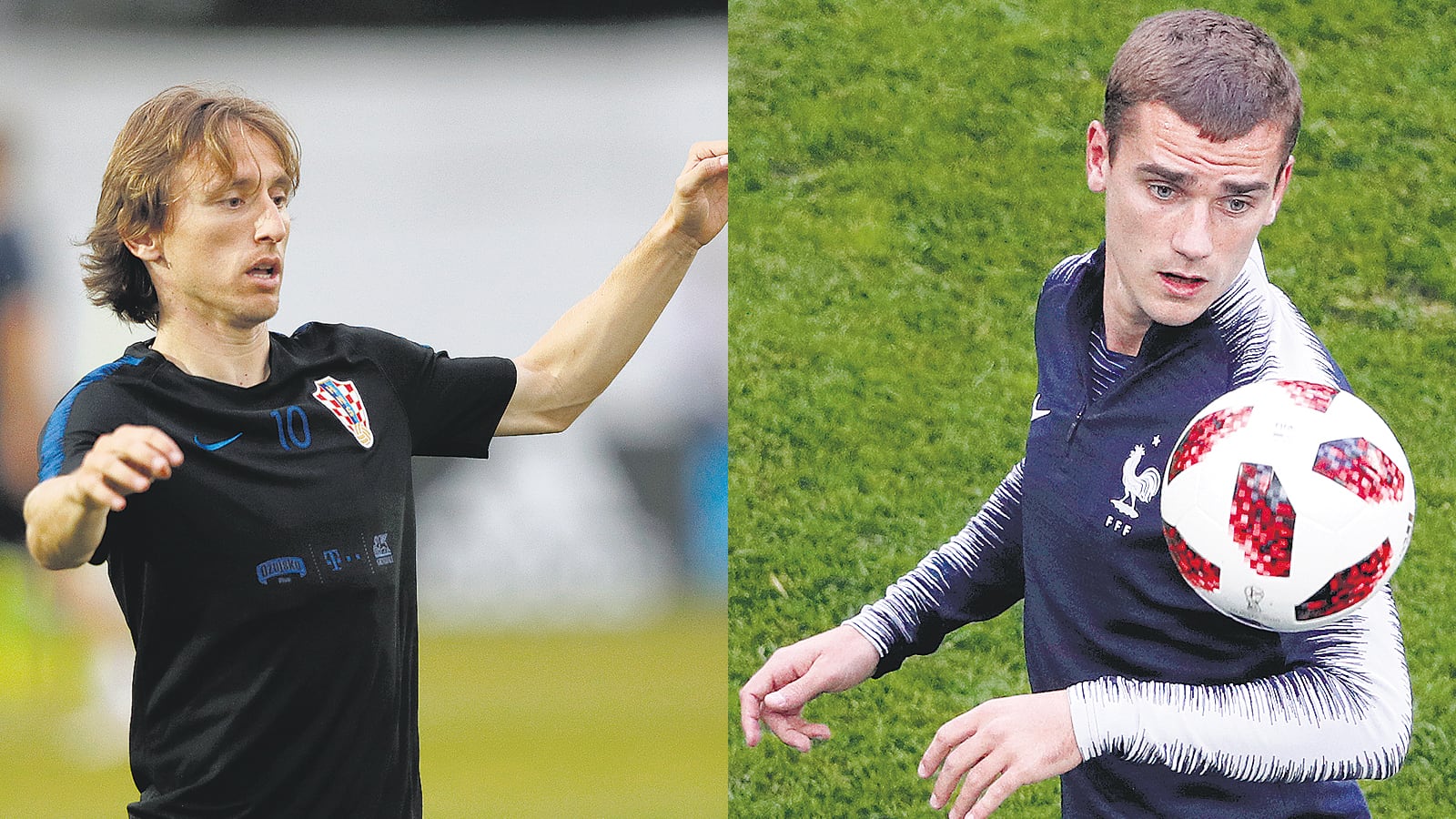 Luka Modric. Antoine Griezmann.