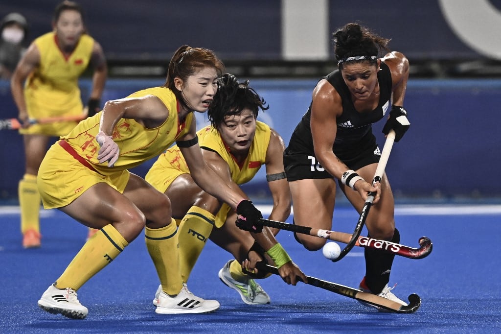 Granatto en acción durante los Juegos de Tokio