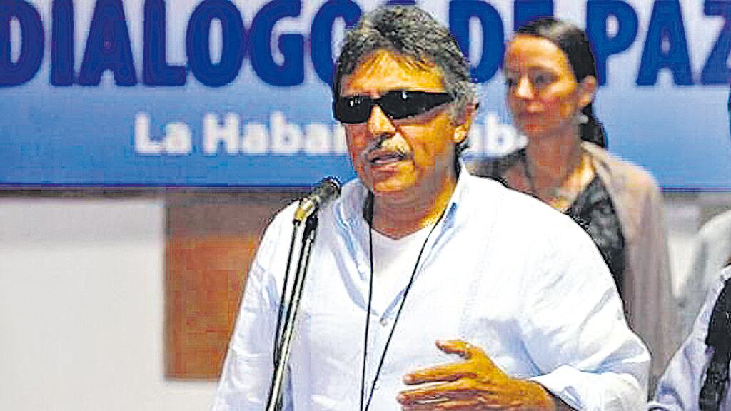 Jesús Santrich, líder de las FARC, entró en huelga de hambre.