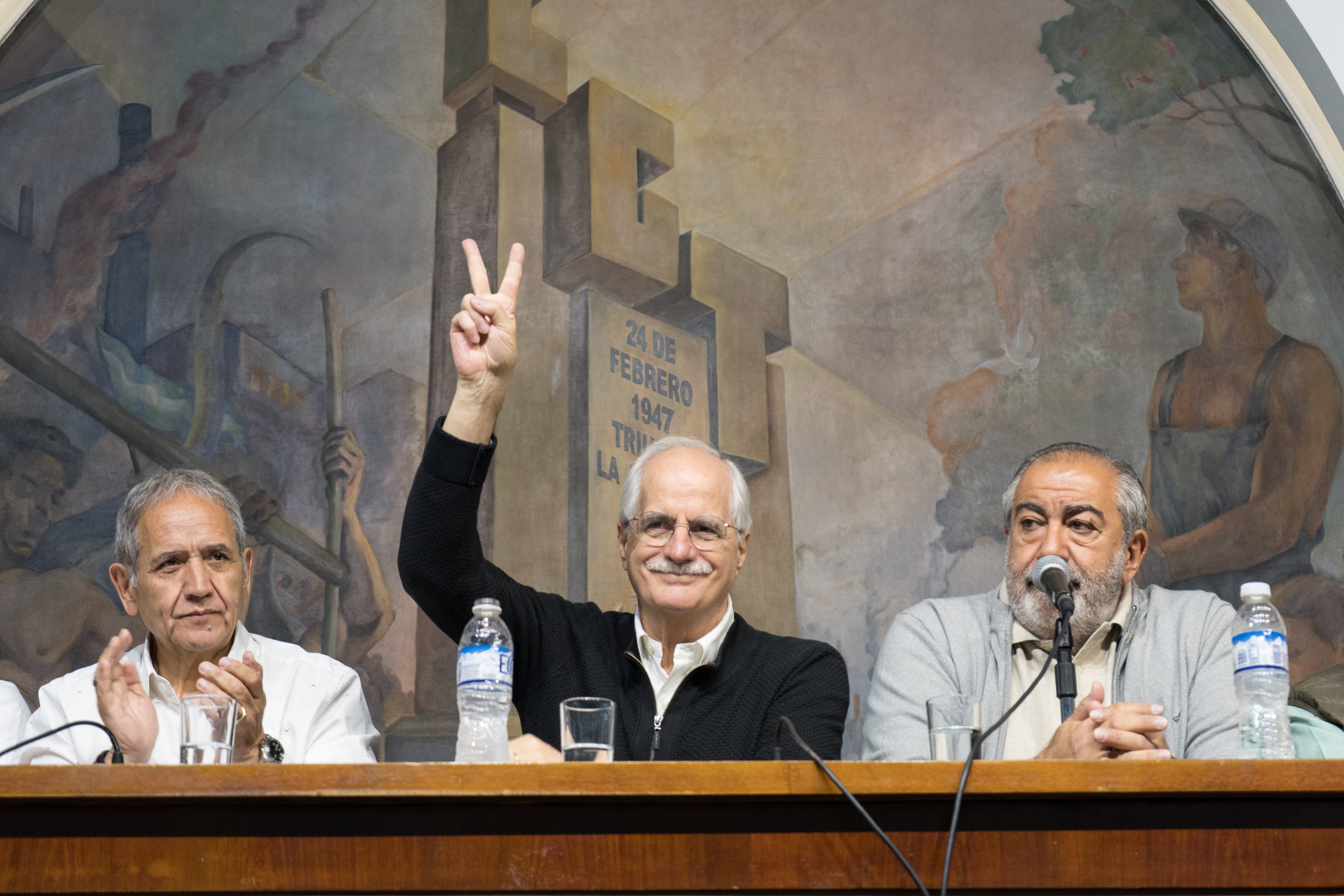 El apoyo de Palazzo y Daer a Jorge Taiana.