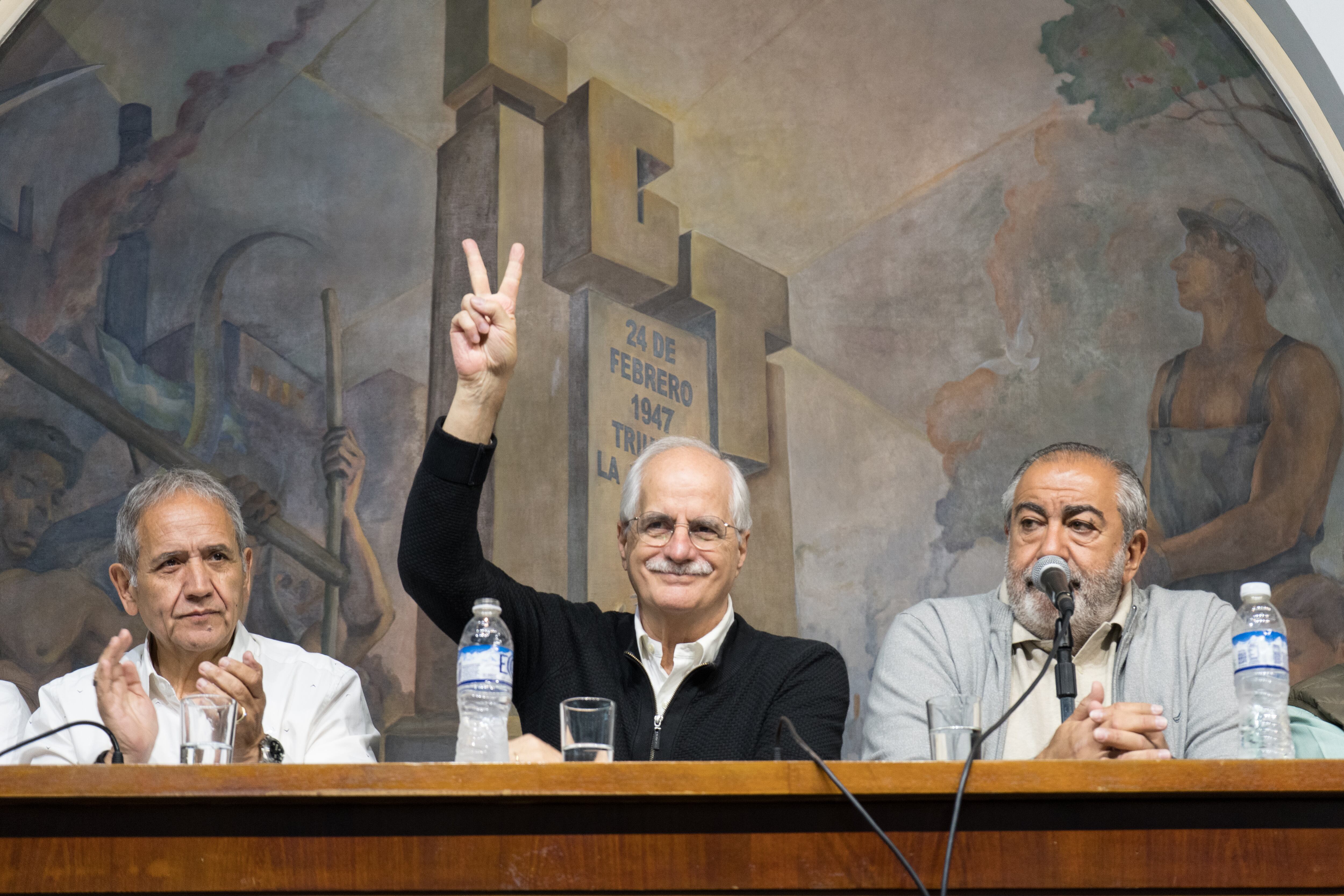 El apoyo de Palazzo y Daer a Jorge Taiana.