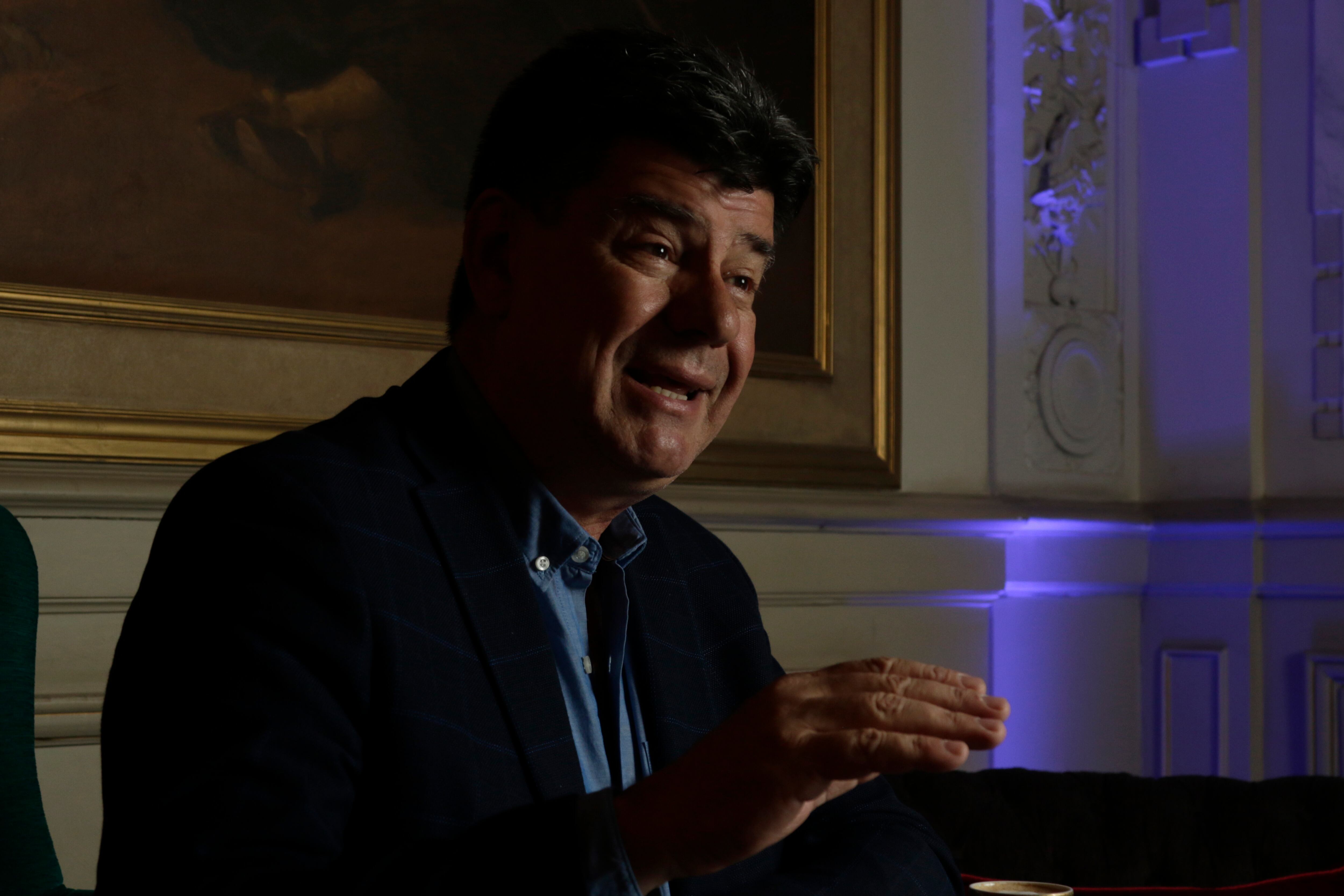 Efraín Alegre estuvo en Argentina visitando a la colectivad paraguaya.