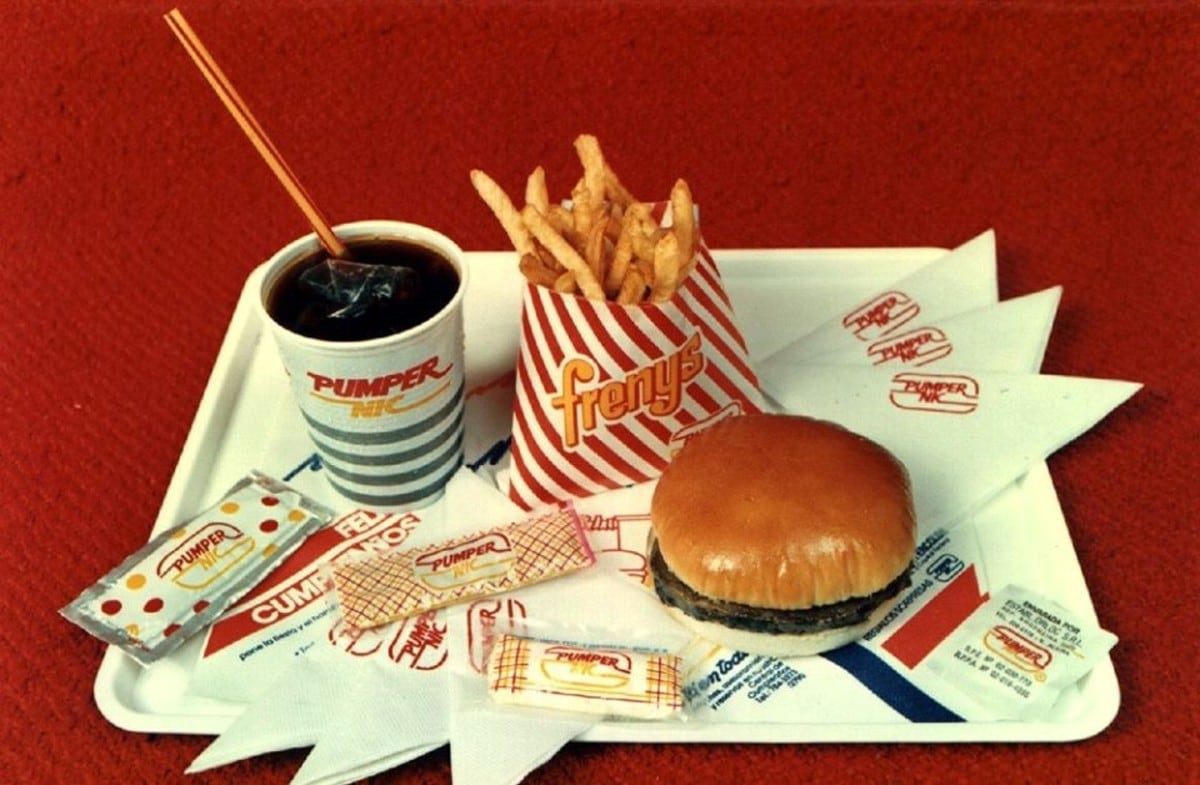 Una clásica bandeja con los productos de Pumper Nic (Imagen: Rodrigo Fonte)