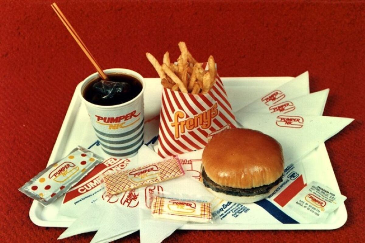 Una clásica bandeja con los productos de Pumper Nic (Imagen: Rodrigo Fonte)