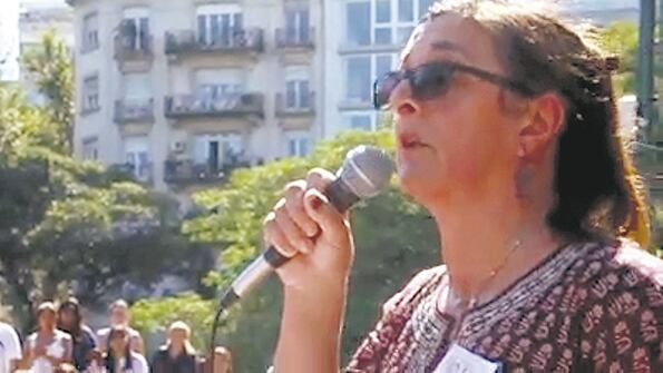 Sandra Calamano, la vicedirectora que murió en la explosión de la escuela.