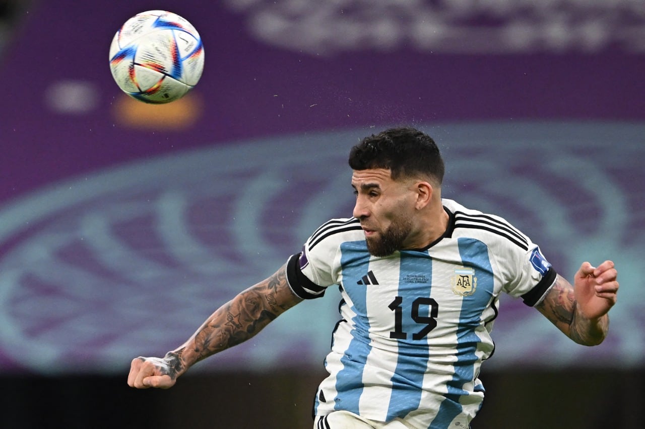 Otamendi está disputando su tercer Mundial