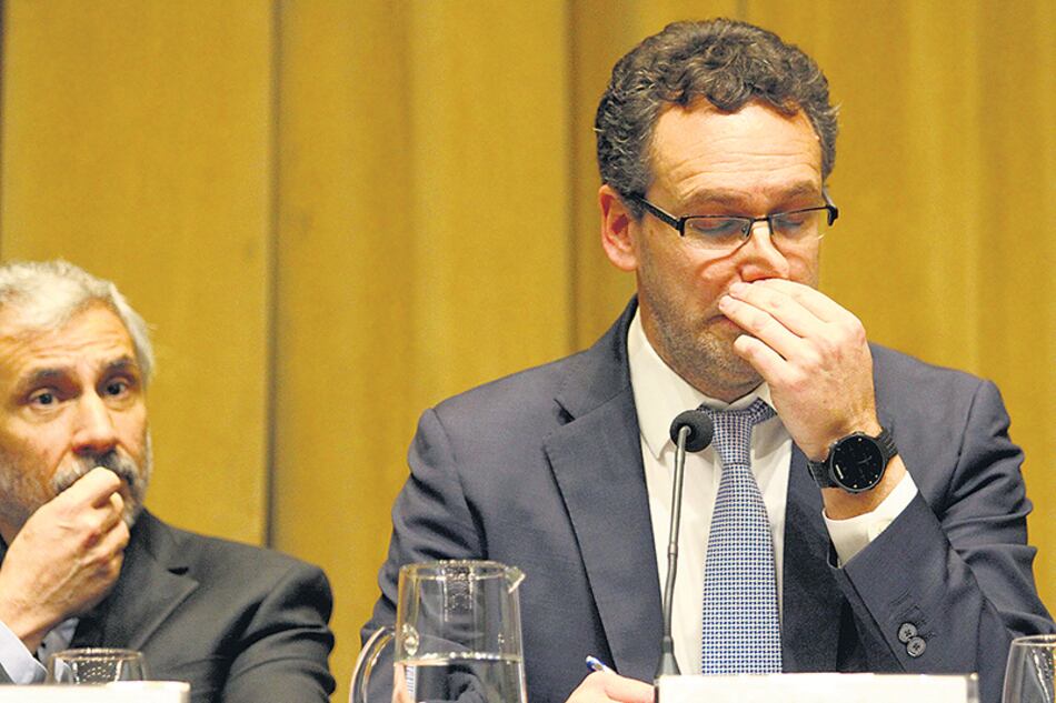 Guido Sandleris, presidente del Banco Central. Las Leliq ya suman 476 mil millones de pesos.