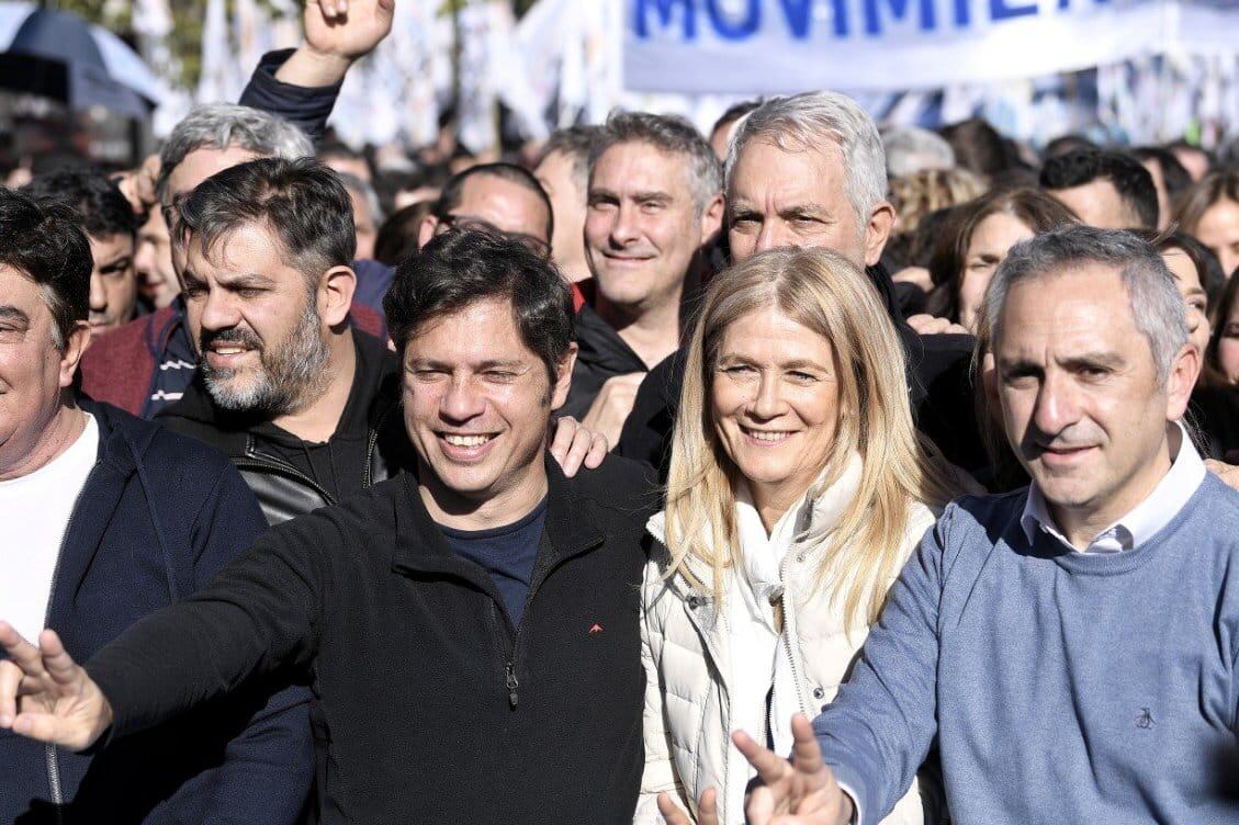 Kicillof volvió a ratificar su intención de construir una lista "con todos los sectores". 