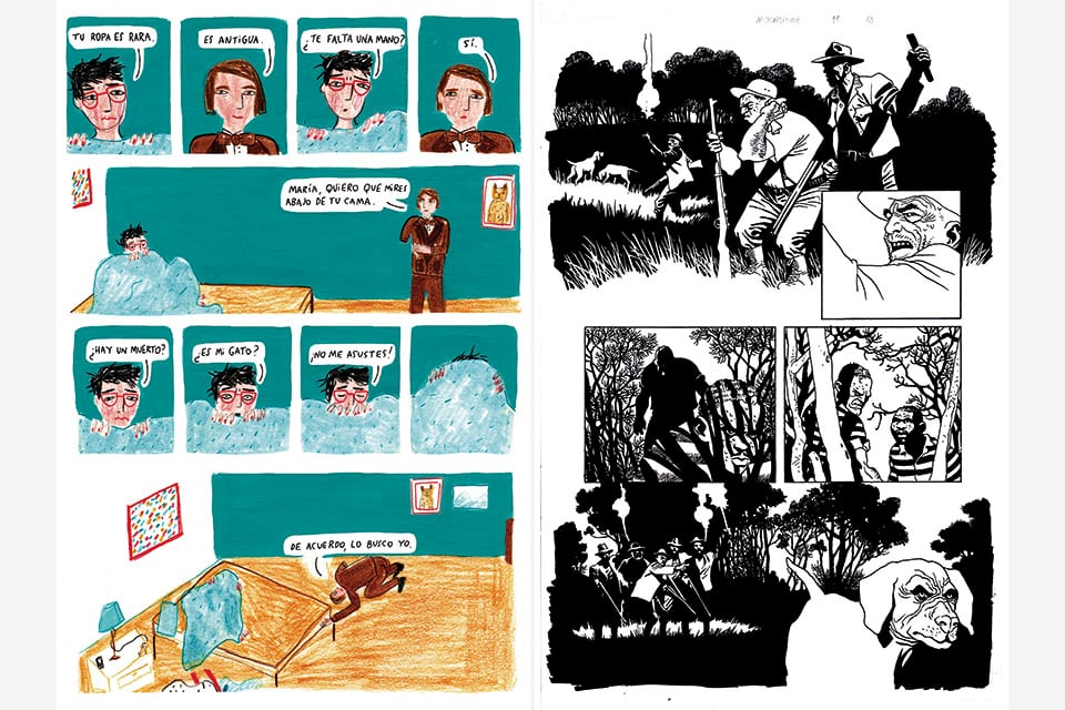 María Luque y Eduardo Risso, dos generaciones talentosas.