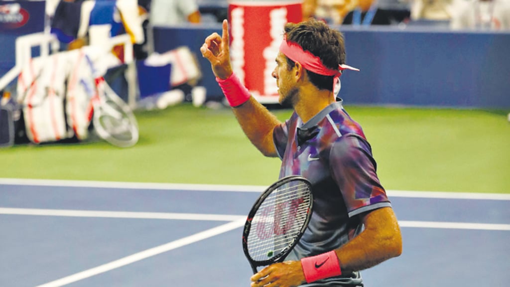 Juan Martín Del Potro: “Es un privilegio jugar contra Federer”.efe