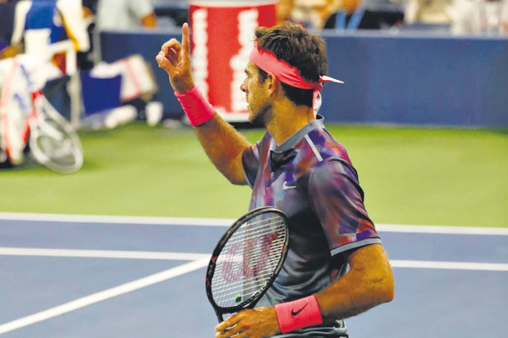 Juan Martín Del Potro: “Es un privilegio jugar contra Federer”.efe