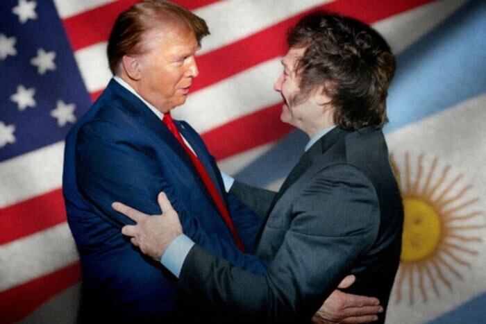 Donald Trump y Javier Mile