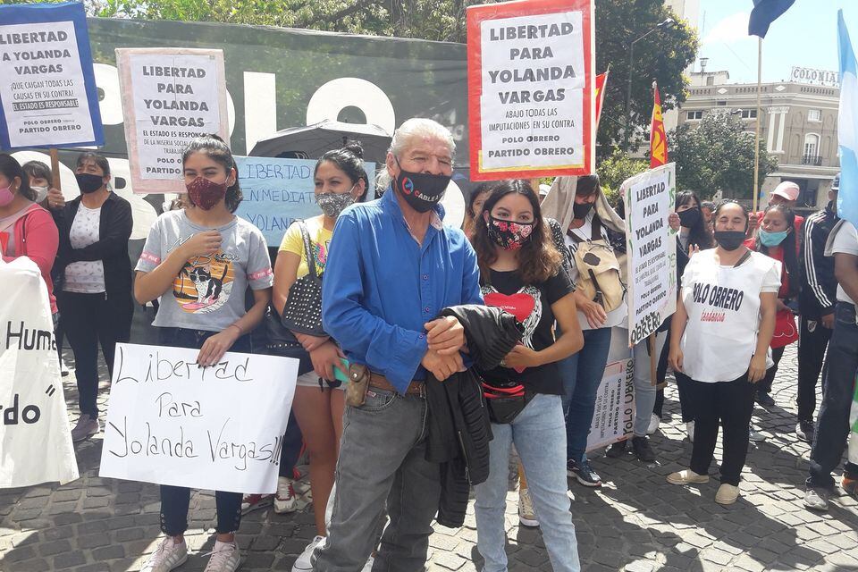 Familiares de Yolanda Vargas