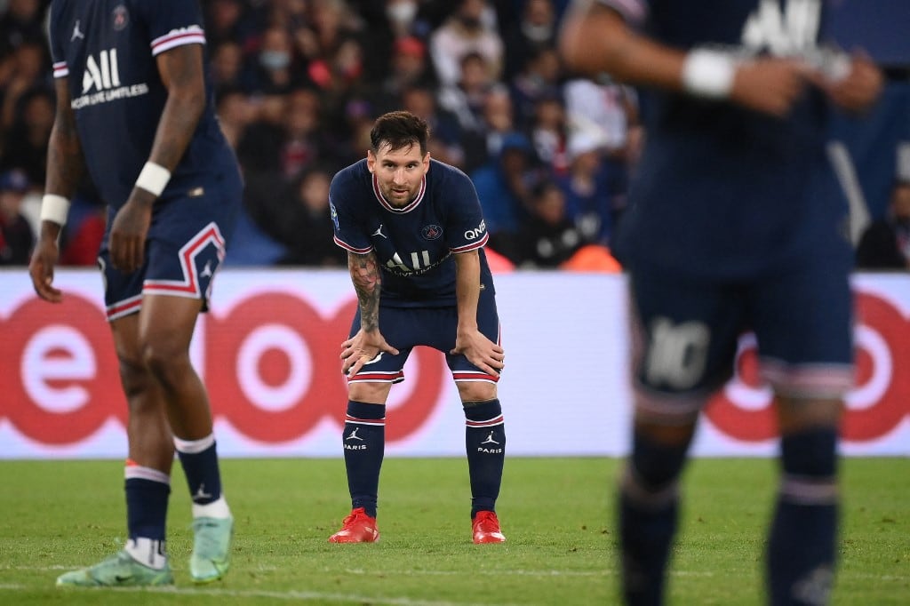 La salida de Messi ante el Lyon dio que hablar