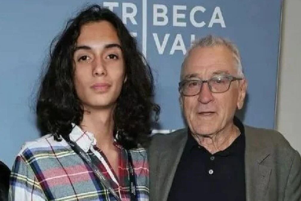 Leandro De Niro quería seguir los pasos de su abuelo y ya había tenido pequeñas participaciones actorales en distintas películas