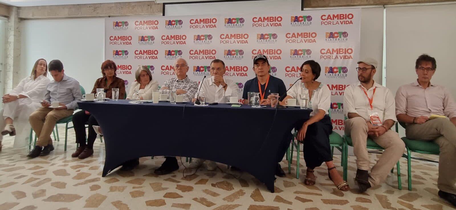 Conferencia para presentar las primeras medidas de Petro, el 29 de julio / Twitter de Gustavo Bolívar