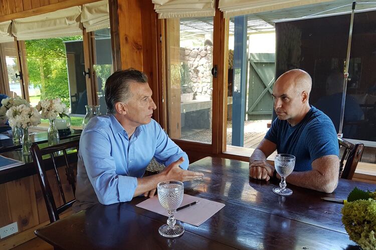 Macri y Rodríguez Larreta, en la foto que despertó comentarios