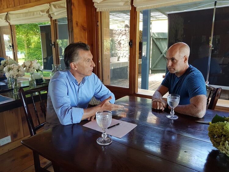 Macri y Rodríguez Larreta, en la foto que despertó comentarios