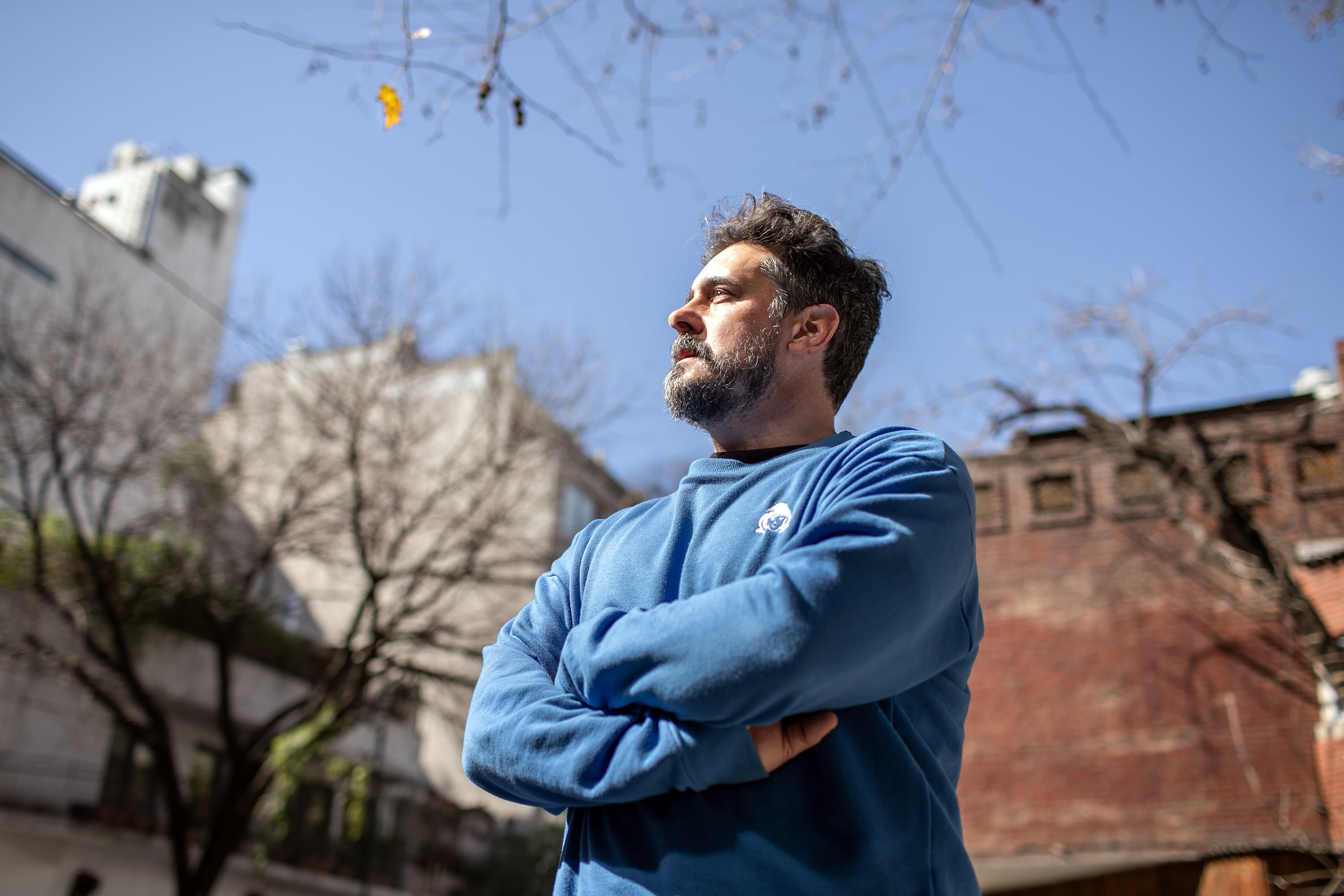 "La voz se construye desde la mirada", sostiene Santiago Craig.