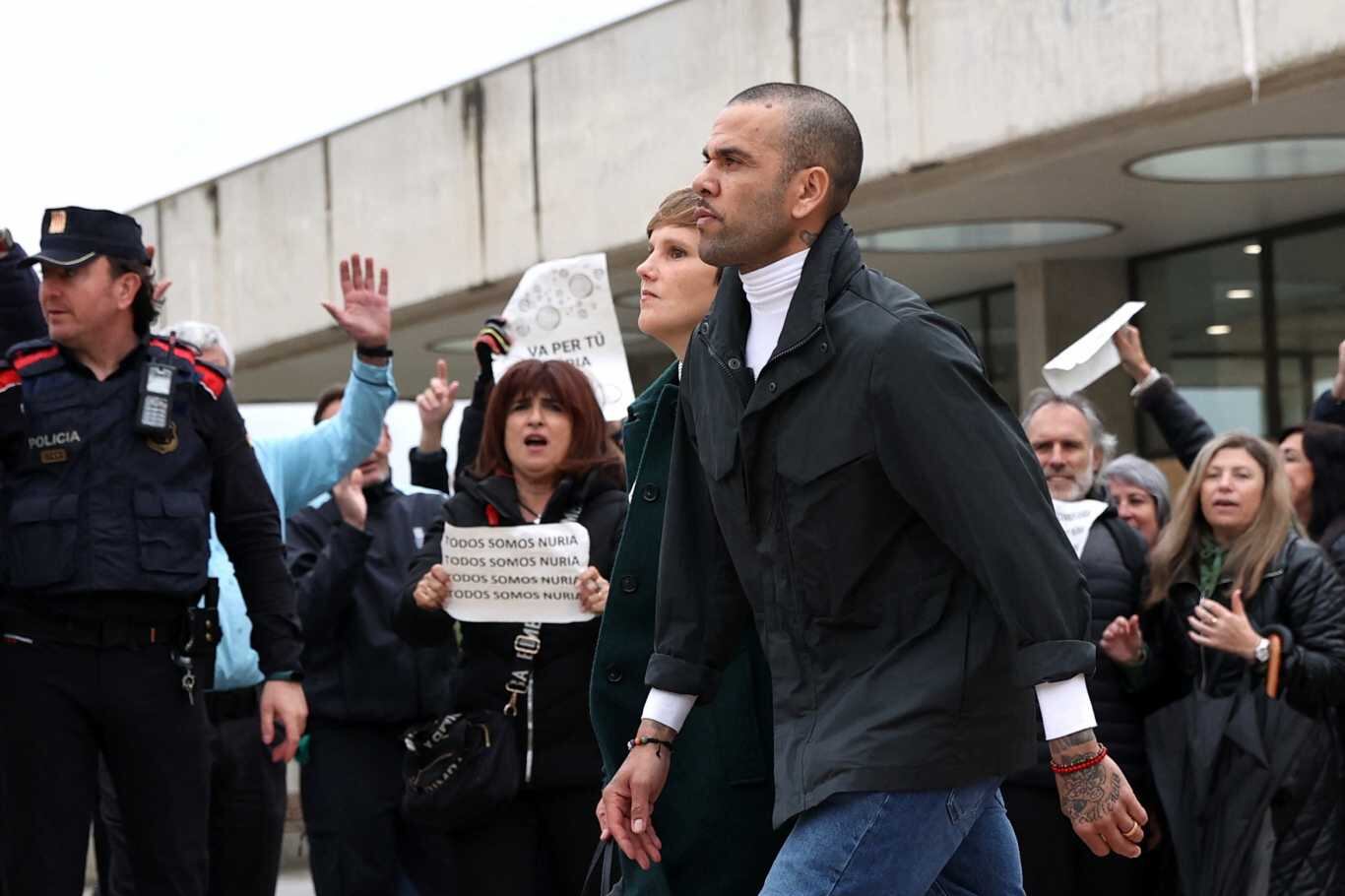 Dani Alves fue absuelto del delito de agresión sexual