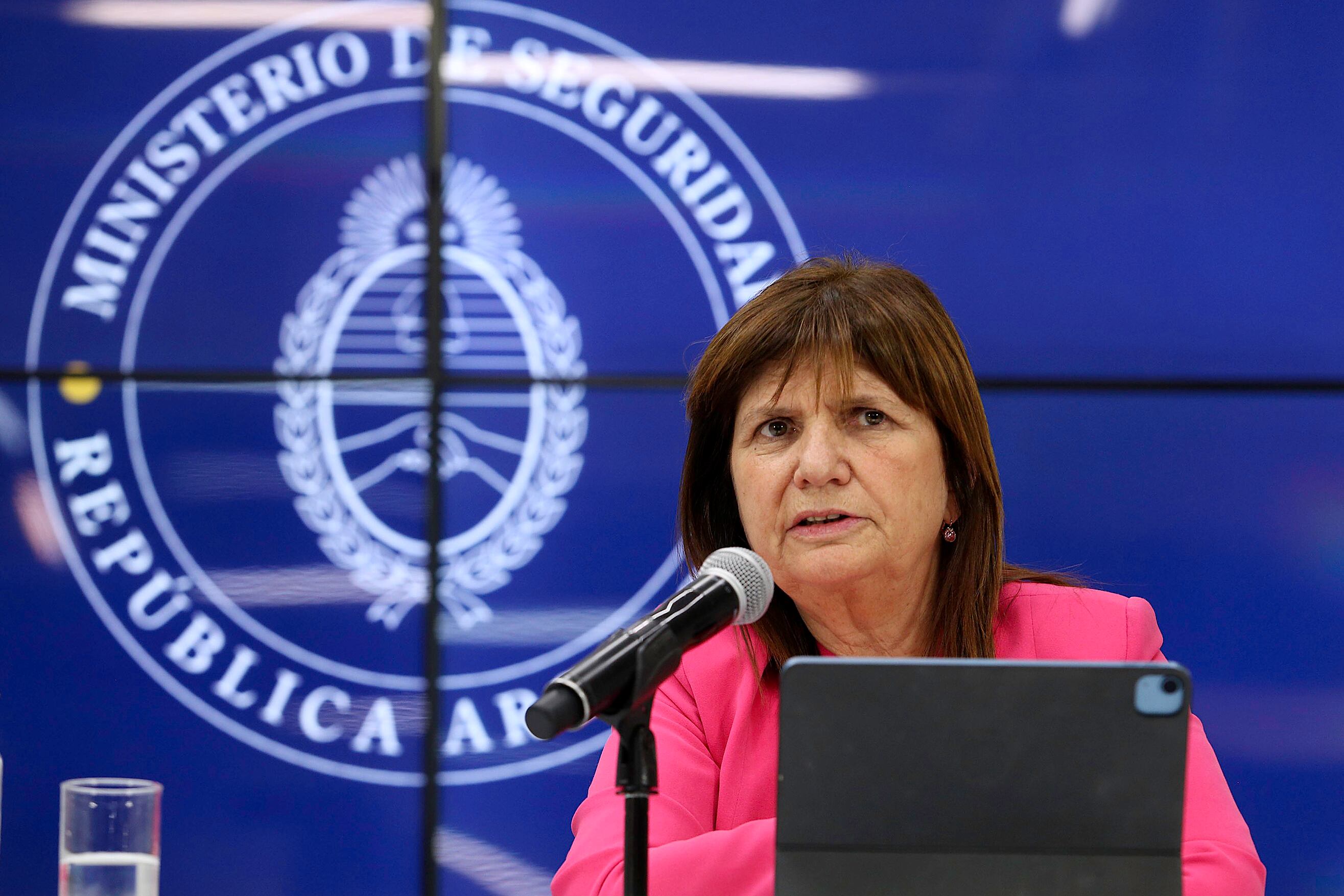 Patricia Bullrich, ministra de Seguridad