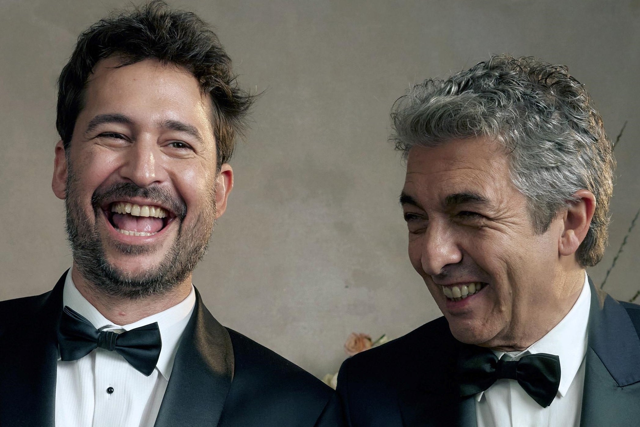 Santiago Mitre y Ricardo Darín. Imagen: NA.