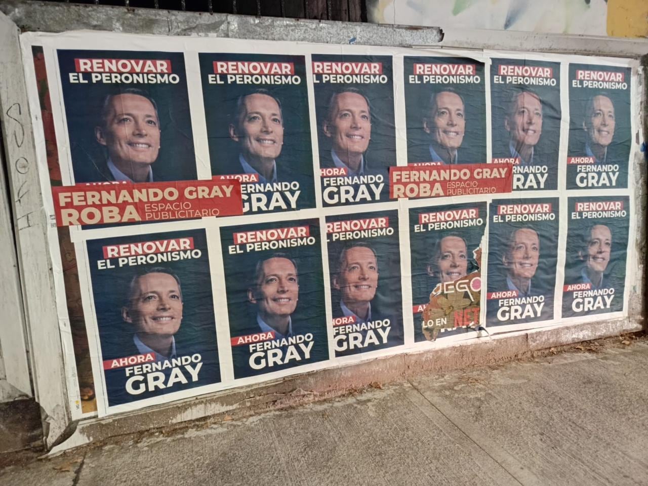 Los afiches de Fernando Gray