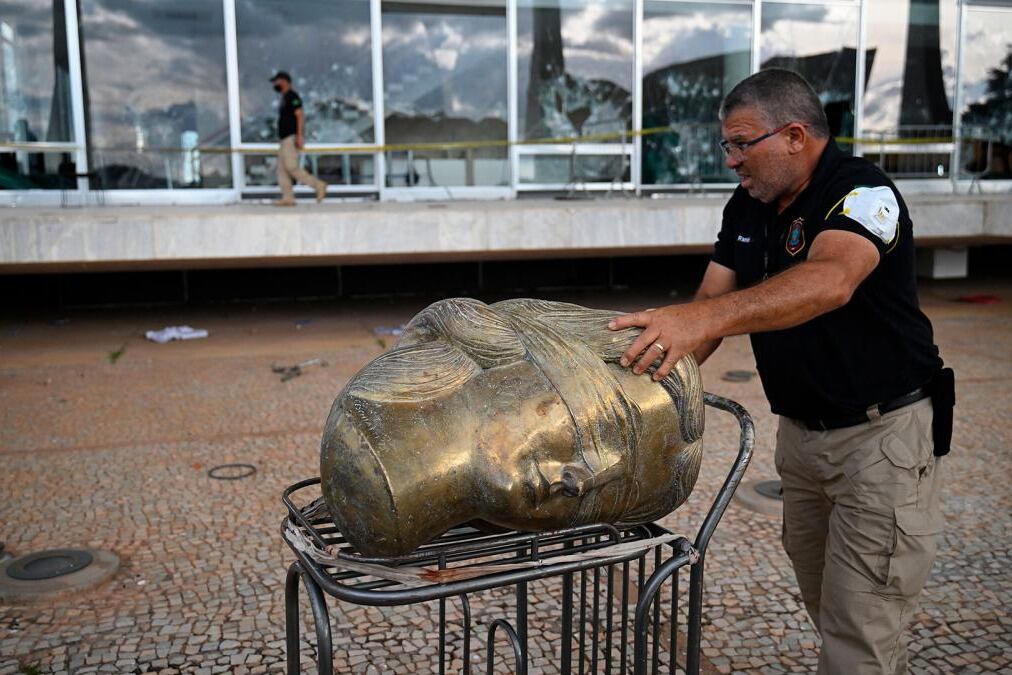 El asalto al Planalto, ocho de enero.
