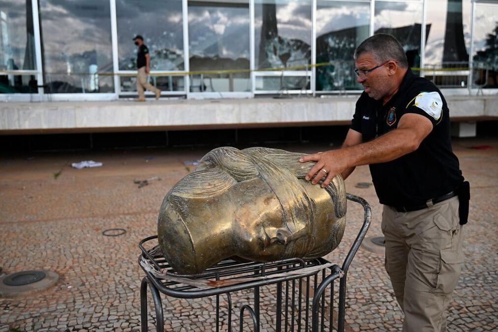El asalto al Planalto, ocho de enero.