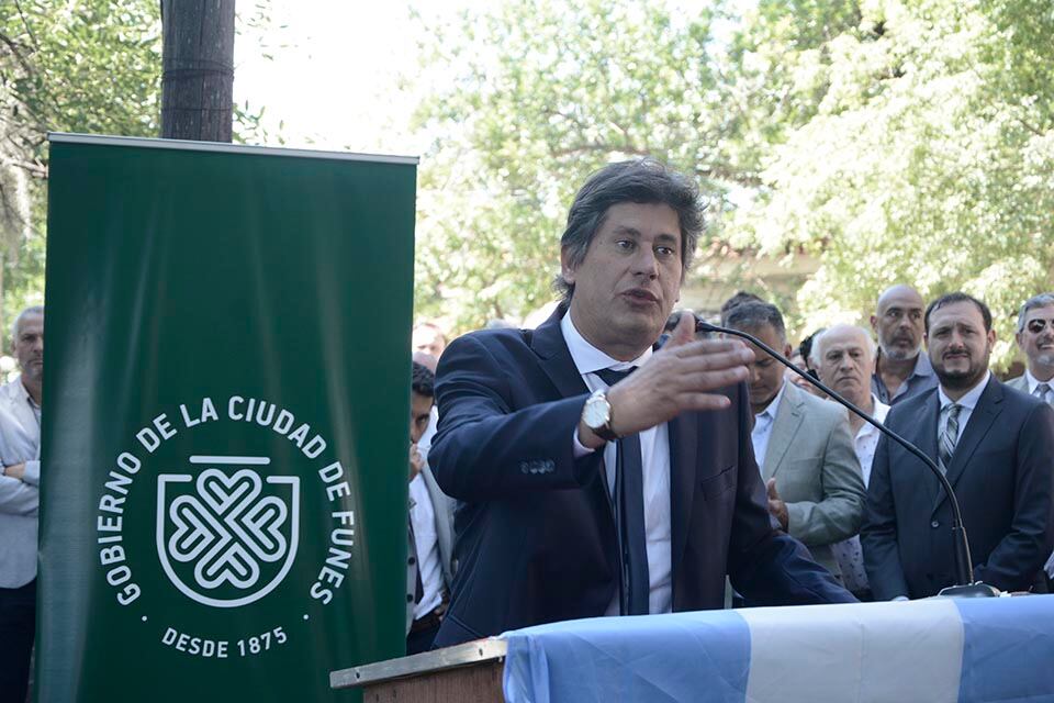 El intendente Santacroce destacó el apoyo del gobernador Perotti.
