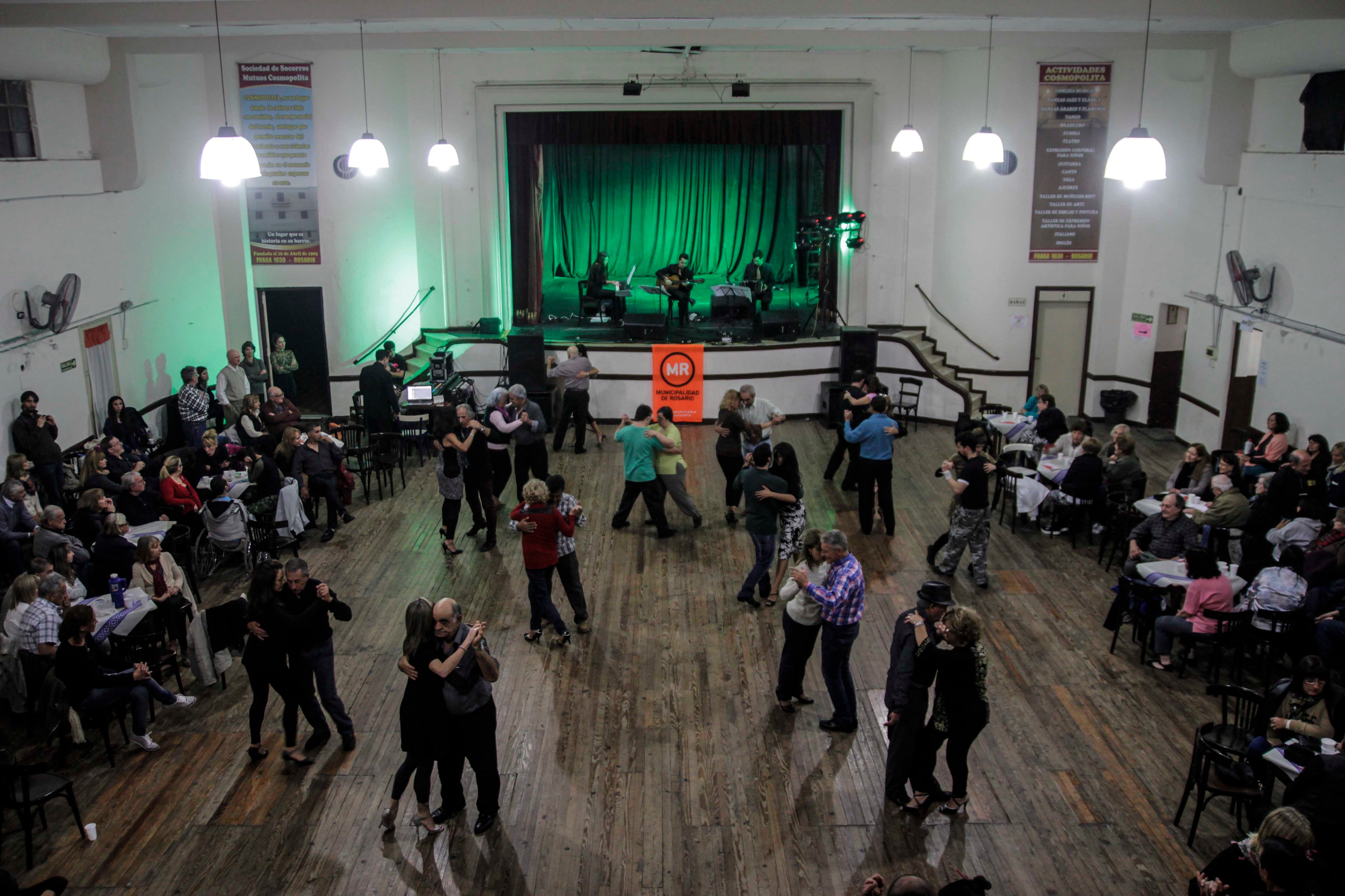 El encuentro de tango en Rosario se extenderá durante más de dos semanas.